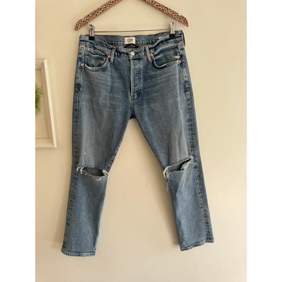 CITIZENS OF HUMANITY Emerson Slim Boyfriend Jeans in Freeport Size 29 - Picture 3 of 9